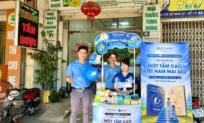 Avisure đồng hành cùng Nhà thuốc Tùng Dung mở đầu hành trình “Một triệu Hộ chiếu tương lai cho bé yêu”